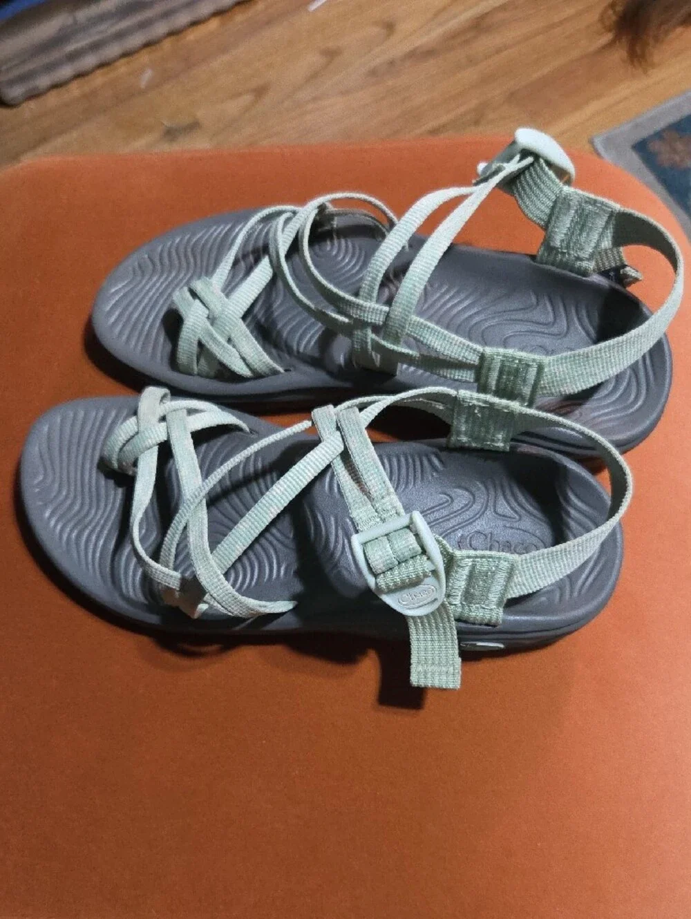 Chaco Women's Zx/2 Mint Green Double Strap Sandals